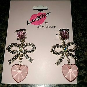 NWOT Betsey Johnson earrings
